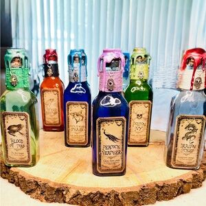 Colorful Potion Bottle Set